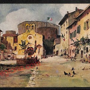 ag1745 - CARTOLINA D'EPOCA - Gorizia Città - Chiesa del Castello