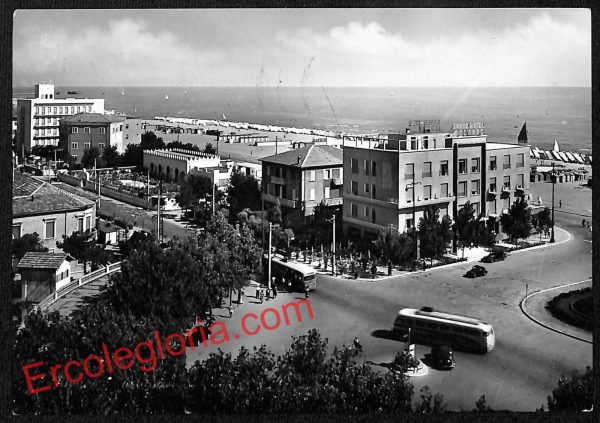 ai0569 - CARTOLINA D'EPOCA - Rimini Città - Alberghi e Oriental Park