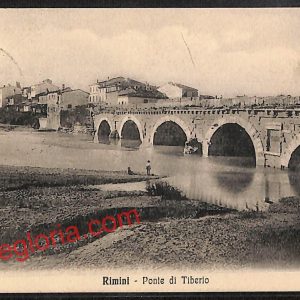 ai0588 - CARTOLINA D'EPOCA - Rimini Città - Ponte di Tiberio