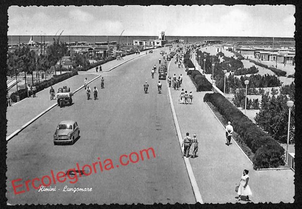 ai0570 - CARTOLINA D'EPOCA - Rimini Città - Lungomare