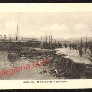 ag8511 - CARTOLINA D'EPOCA - Messina Città - Il Porto