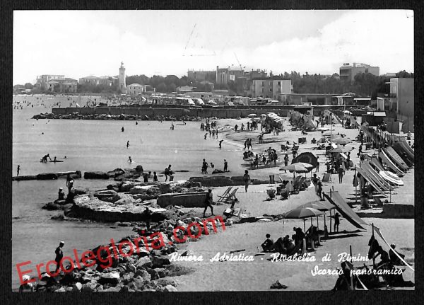 ai0571 - CARTOLINA D'EPOCA - Rimini Città - Riviera Adriatica