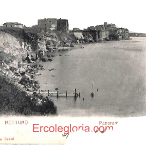 ad8429 - CARTOLINA D'EPOCA - Roma Provincia - Nettuno 1902