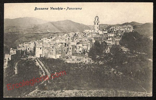 ag4602 - CARTOLINA D'EPOCA - Imperia Provincia - Bussana