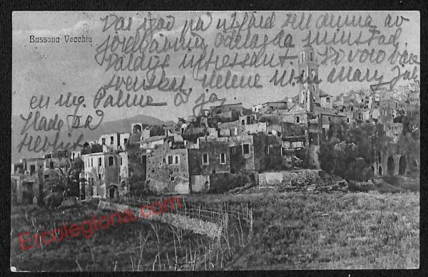 ag4604 - CARTOLINA D'EPOCA - Imperia Provincia - Bussana