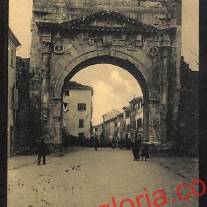 ai0582 - CARTOLINA D'EPOCA - Rimini Città - Arco di Augusto