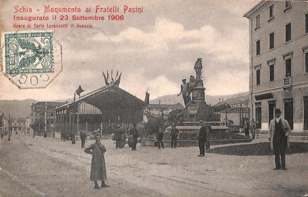 ab4151 -  CARTOLINA  D'EPOCA - Vicenza  Provincia  -   Schio 1906