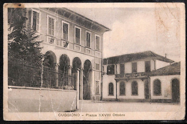 ac4006 - CARTOLINA D'EPOCA - Milano Provincia - CUGGIONO