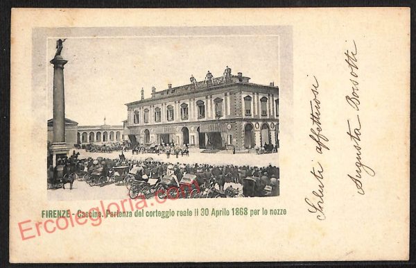 ae7289 - CARTOLINA D'EPOCA - Firenze Città - Cascine  1900'