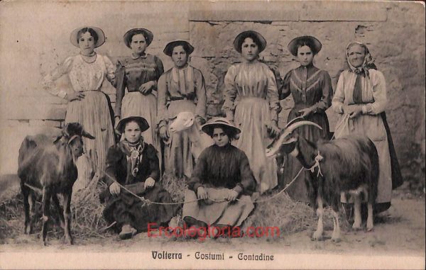 ad7324 - CARTOLINA D'EPOCA - Pisa Provincia - Volterra  1919