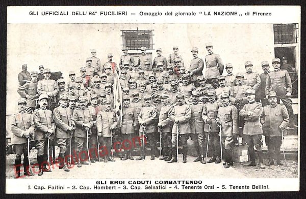ae7294 - CARTOLINA D'EPOCA - Firenze Città - Gli Eroi Caduti Combattendo