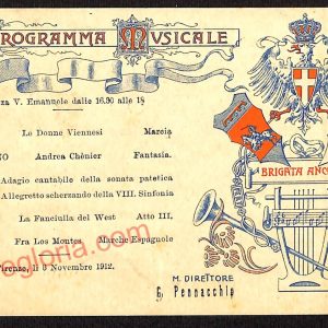 ae7298 - CARTOLINA D'EPOCA - Firenze Città - Brigata Ancona