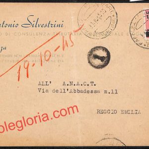 ah9333 - STORIA POSTALE - Ravenna Provincia - Faenza