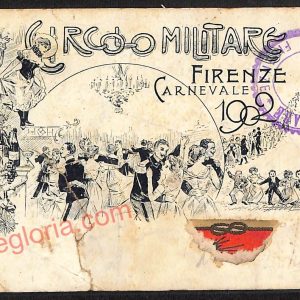 ae7299 - CARTOLINA D'EPOCA - Firenze Città - Circolo Militare  1902