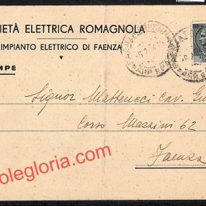 ah9334 - STORIA POSTALE - Ravenna Provincia - Faenza