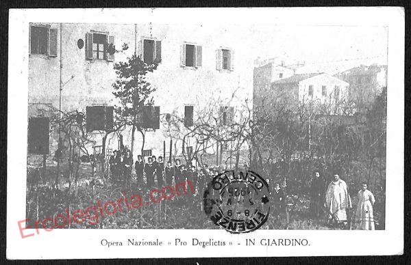 ae7300 - CARTOLINA D'EPOCA - Firenze Città - Opera Nazionale ''Pro Derelictis''