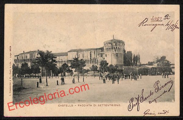 ah9347 - CARTOLINA D'EPOCA - Ravenna Provincia - Lugo