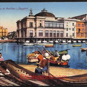 ae0800 - CARTOLINA  D'EPOCA - Bari Città - Martina di Posillipo  1941