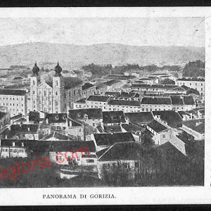 ag1720 - CARTOLINA D'EPOCA - Gorizia Città - Panorama