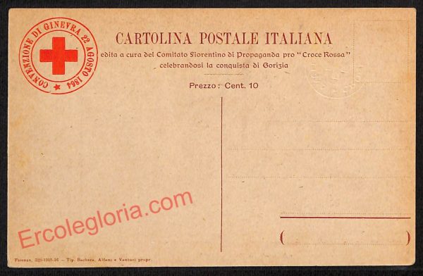 ag1720 - CARTOLINA D'EPOCA - Gorizia Città - Panorama - immagine 2