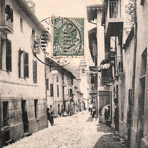 ab4844 -  CARTOLINA  D'EPOCA -  Cuneo Provincia -  VERNANTE  1909