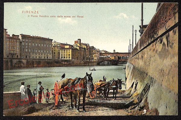 ae7321 - CARTOLINA D'EPOCA - Firenze Città - Il Ponte Vecchio