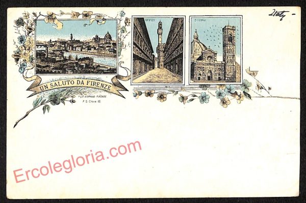ae7326 - CARTOLINA D'EPOCA - Firenze Città
