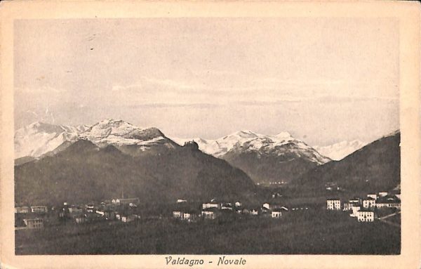 ab4182 -  CARTOLINA  D'EPOCA - Vicenza  Provincia  -  Valdagno