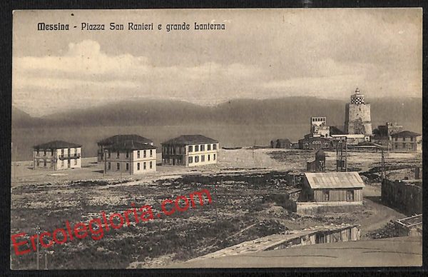 ag8533 - CARTOLINA D'EPOCA - Messina Città - Piazza San Ranieri
