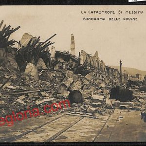ag8540 - CARTOLINA D'EPOCA - Messina Città - Panorama delle Rovine