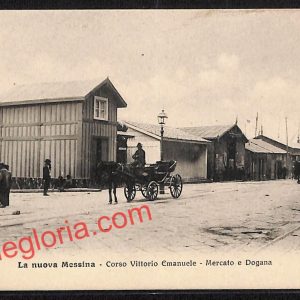 ag8546 - CARTOLINA D'EPOCA - Messina Città - Corso Vittorio Emanuele