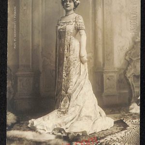 ae7337 - CARTOLINA D'EPOCA- Firenze - Rina Lucci  Regina del Mercato di Firenze