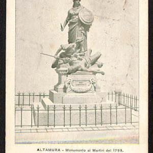 ae0838 - CARTOLINA  D'EPOCA - Bari Provincia - Altamura  1902