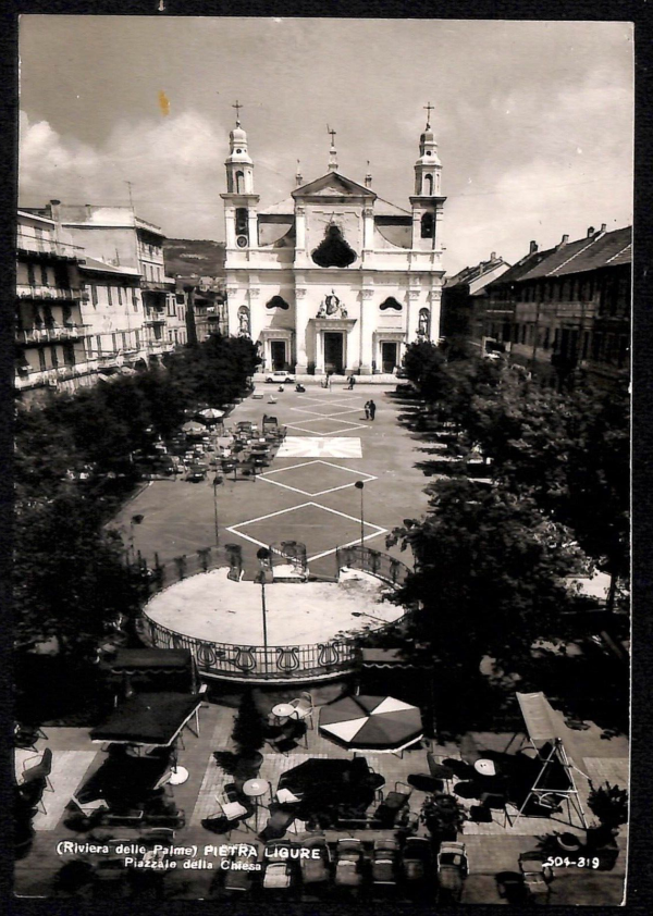 ab7659 -  CARTOLINA  D'EPOCA - Savona Provincia - PIETRA LIGURE
