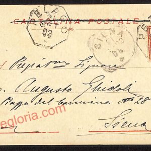 ae7348 - CARTOLINA D'EPOCA - Firenze Città - Collettoria  1902