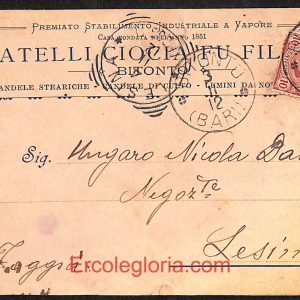 ae0844 - CARTOLINA  D'EPOCA - Bari Provincia - Bitonto
