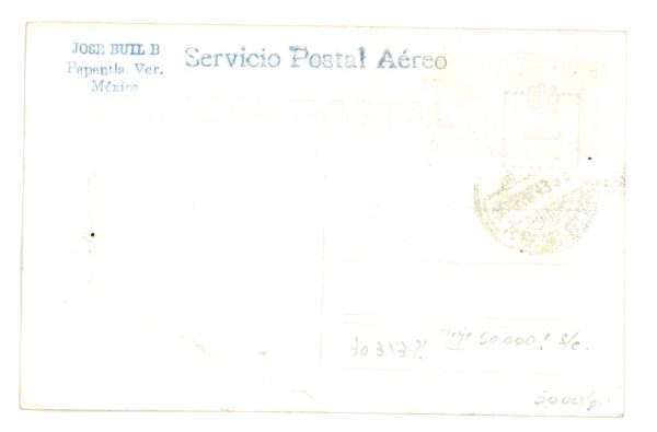 P3053 - MAXI CARD, MEXICO SAN MIGUEL ALLENDE GUANAJUATO 30.3.1943 - immagine 2