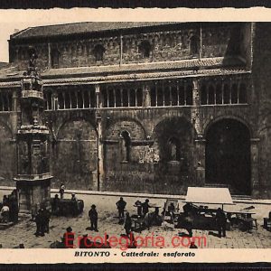 ae0848 - CARTOLINA  D'EPOCA - Bari Provincia - Bitonto  1936