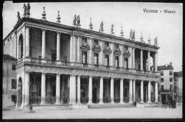 ab4192 -  CARTOLINA  D'EPOCA - Vicenza :  Museo