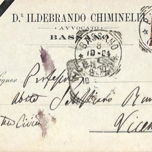 ab4195 -  CARTOLINA  D'EPOCA - Vicenza 1904