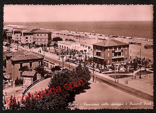 ai0602 - CARTOLINA D'EPOCA - Rimini Città - Panorama