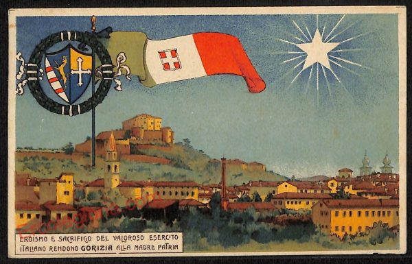 ag1767 - CARTOLINA D'EPOCA - Gorizia Città