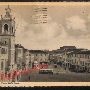 ai0618 - CARTOLINA D'EPOCA - Rimini Città - Piazza Giulio Cesare