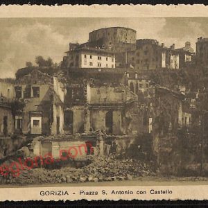 ag1758 - CARTOLINA D'EPOCA - Gorizia Città - Piazza S. Antonio