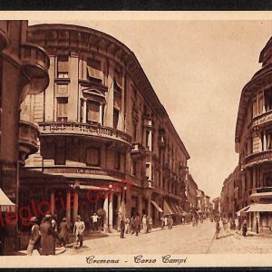 ae5509 - CARTOLINA D'EPOCA -Cremona Città - Corso Campi