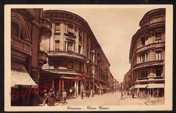 ae5509 - CARTOLINA D'EPOCA -Cremona Città - Corso Campi
