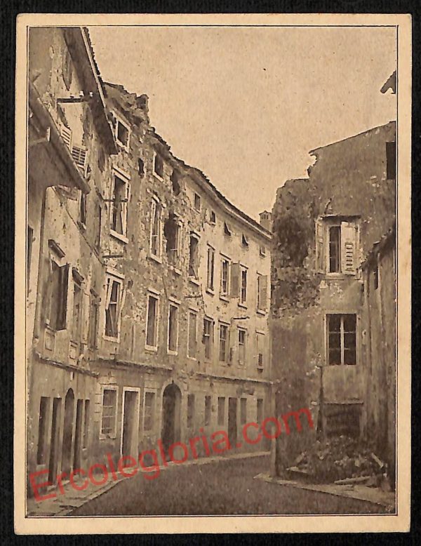 ag1763 - CARTOLINA D'EPOCA - Gorizia Città - Via Monache