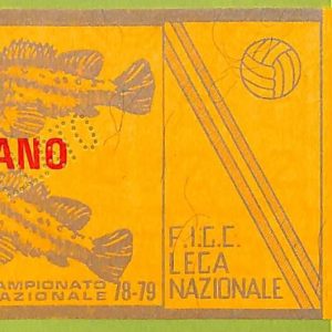 ZA1174 - Vecchio  BIGLIETTO PARTITA  CALCIO -  1978/1979: Napoli