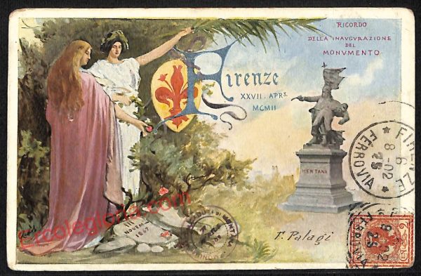 ae7364 - CARTOLINA D'EPOCA - Firenze Città