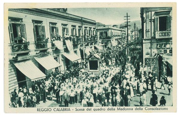 P3062 - REGGIO CALABRIA, SCESA DEL QUADRO DELLA MADONA DELLA CONSOLAZIONE